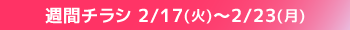 週間チラシ期間